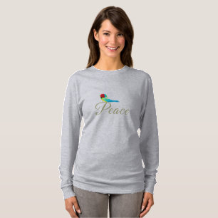 T-shirt Petit Oiseau des Fêtes Messager de Paix