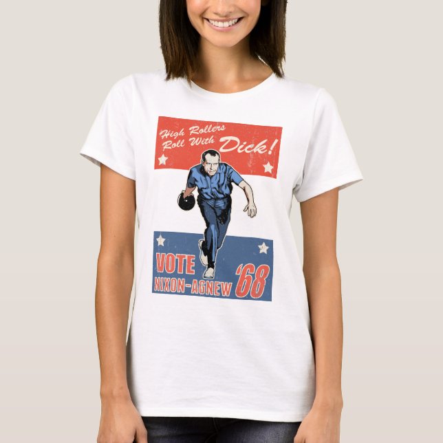 T-shirt Petit pain avec Nixon (Devant)