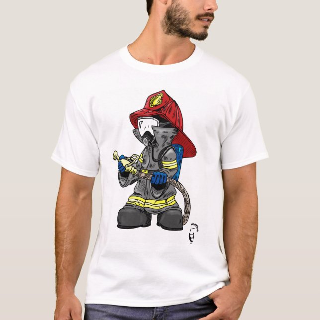 T-shirt Petit sapeur-pompier (Devant)