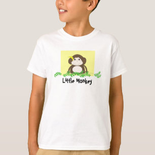 T-shirt Petit singe avec vignes