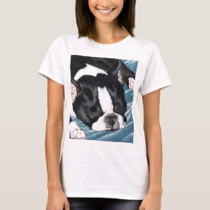 T-shirt Petit somme de Boston Terrier