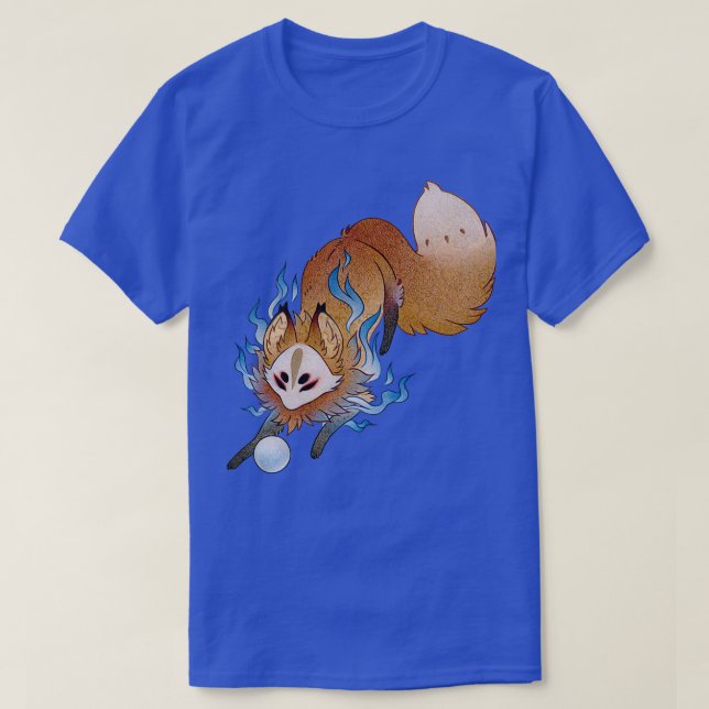 T-shirt Petit Thé de Feu Kitsune Fox Yokai (Design devant)