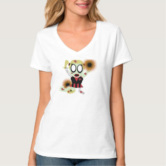 T-shirt Petit zombi de pom-pom girl