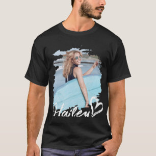 T-shirt Petite amie Nge cœur Photo simple moderne cool
