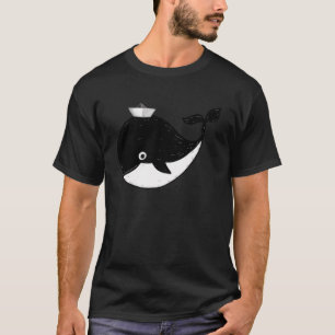 T-shirt Petite baleine sourit