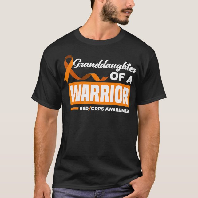 T-shirt Petite-Fille D'Un Guerrier Sensibilisation aux SCR (Devant)