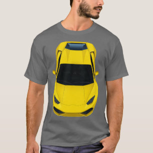 T-shirt petite fureur jaune