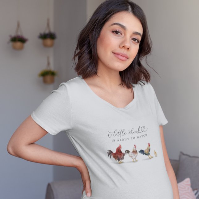 T-shirt Petite Maman En Chick À Être (Créateur téléchargé)