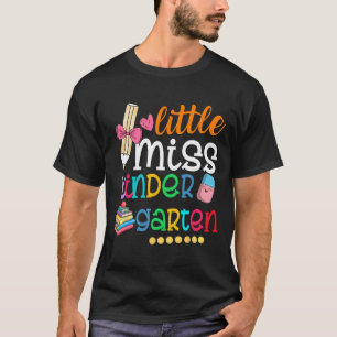 T-shirt Petite Melle Maternelle Pour Enfants Filles Retour