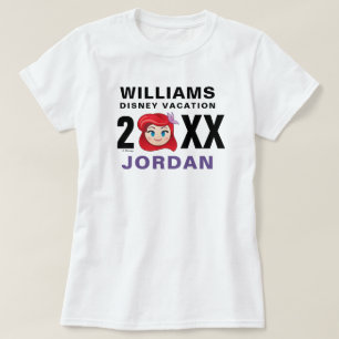 T-shirt Petite mère  Ariel - Vacances et année en famill