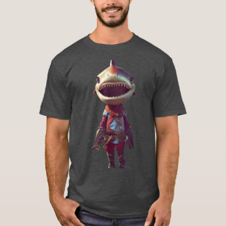 T-shirt Petite Mignonne Et Adorable Requin Autumn Anthropo