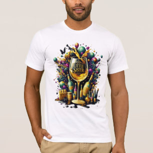 T-shirt Petite soeur, c'est l'heure de la fête