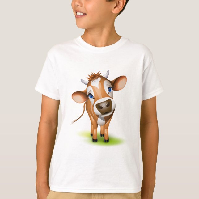 T-shirt Petite vache à maillot (Devant)