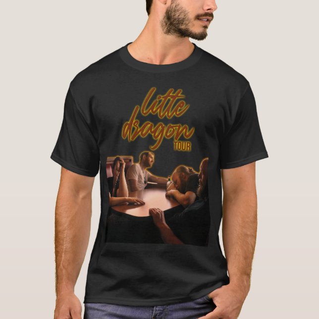 T-SHIRT PETITE VISITE DE DRAGON (Devant)