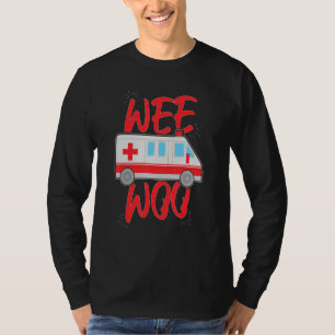 T-shirt Petite voiture ambulance Woo Medicare conducteur t