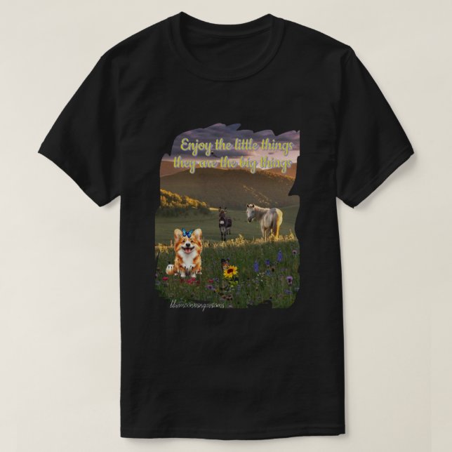 T-shirt Petites choses (Design devant)