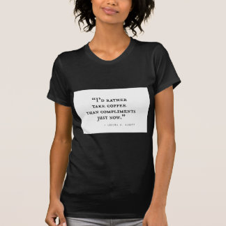 T-shirt Petites citations de femmes