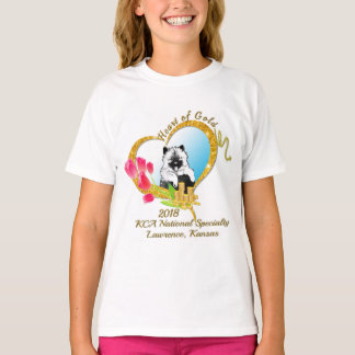 T-shirt Petites filles 2018 KCA Logo national Tee