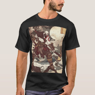 T-shirt Petits amis traditionnels de Kratos rétro