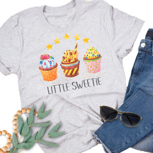 T-shirt Petits gâteaux colorés à l'aquarelle T