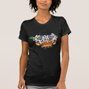 T-shirt Petits lapins de Pâques mignons