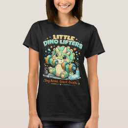 T-shirt Petits Leveurs de Dino 8KG | Bras Minuscules Objec