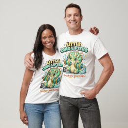 T-shirt Petits Leveurs de Dino 8KG | Bras Minuscules Objec