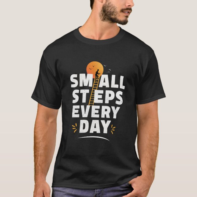 T-shirt Petits Pas Chaque Jour (Devant)