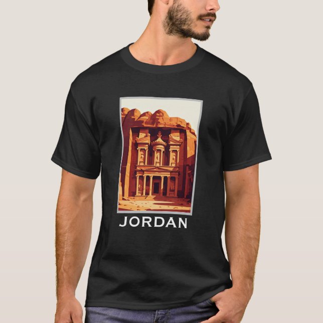 T-shirt Petra Jordan (Devant)