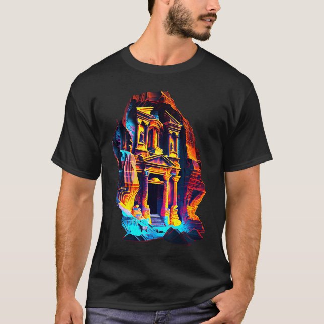 T-shirt Petra Jordan Le Trésor (Devant)