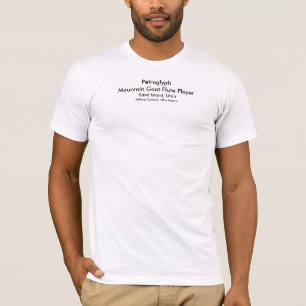 T-shirt Petroglyph, Joueur de bouc de montagne