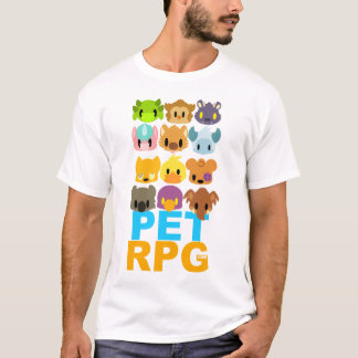 T-shirt PetRPG - collage d'animal familier