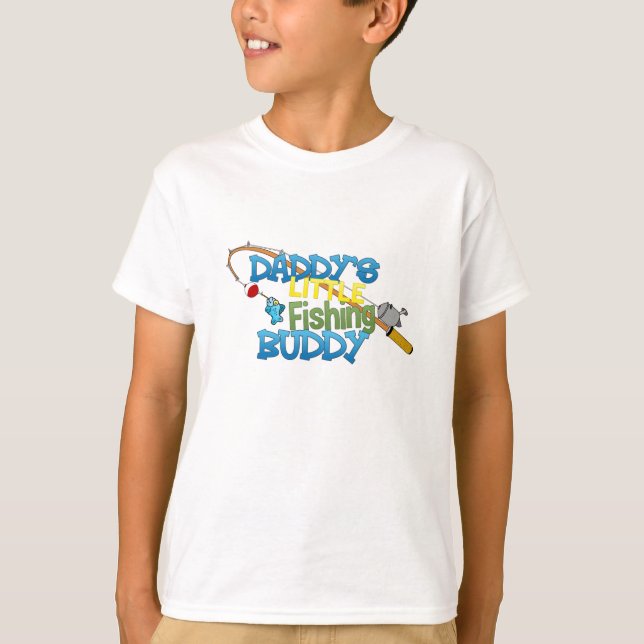 T-shirt Peu d'ami de la pêche du papa (Devant)