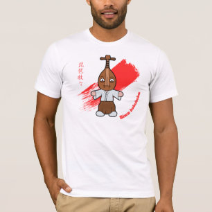 T-shirt Peu de Biwa-bokuboku Yokai