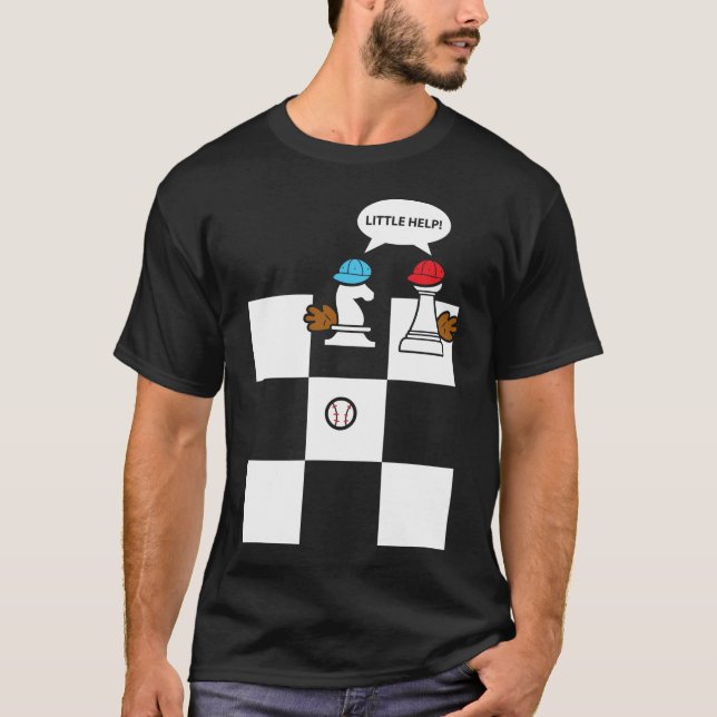T-shirt Peu de cadeau d'humour de calembour d'échecs de (Devant)
