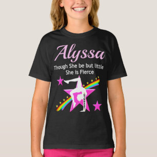 T-SHIRT PEU DE GYMNASTIQUES PERSONNALISÉES, MAIS DE LA FI