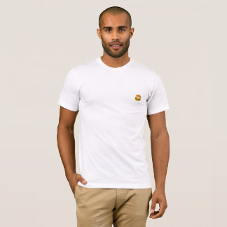 T-shirt Peu de logo d'hamburger