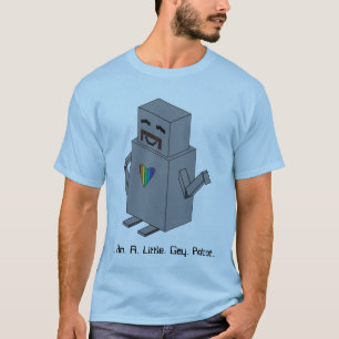 T-shirt Peu de robot gai