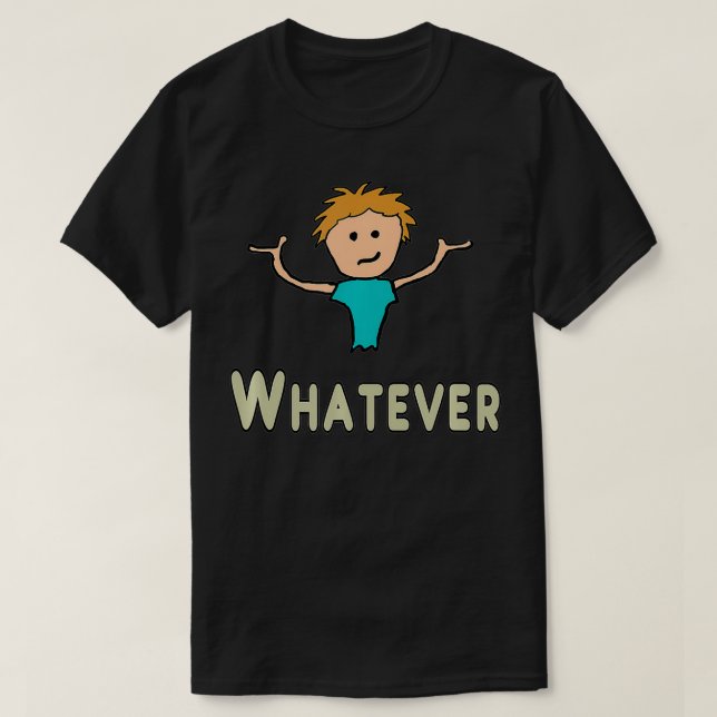 T-shirt Peu importe (Design devant)