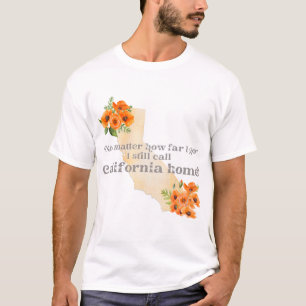 T-shirt Peu importe jusqu'où je vais J'appelle toujours la
