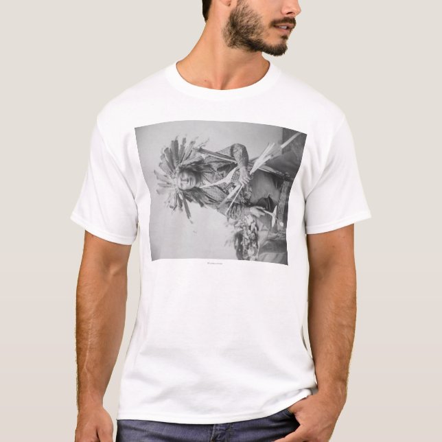 T-shirt "Peu" - instigateur de révolte indienne à (Devant)