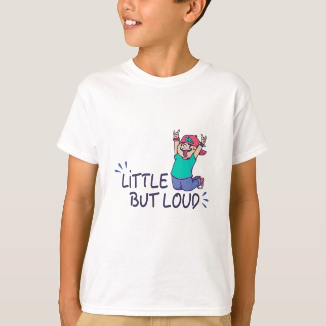 T-shirt Peu mais bruyant (Devant)