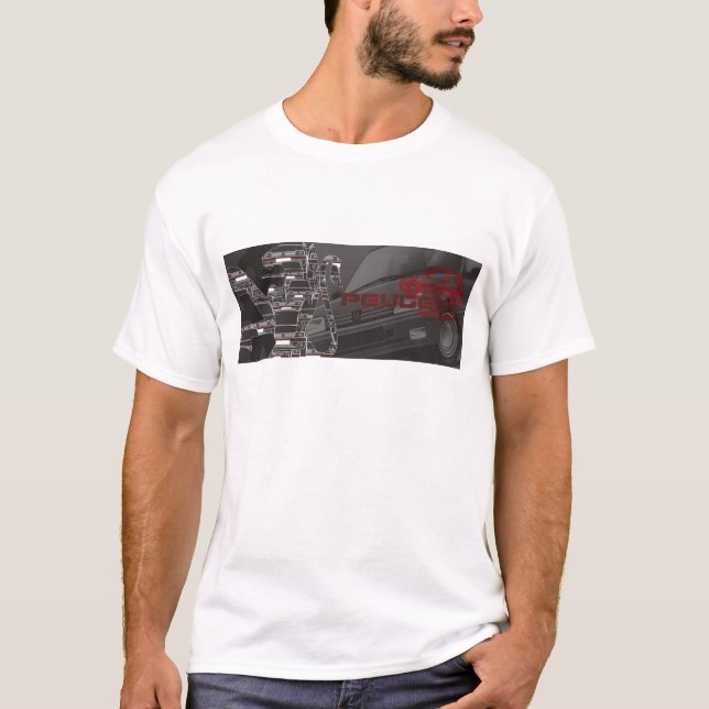 T-shirt Peugeot 205 GTI (Devant)