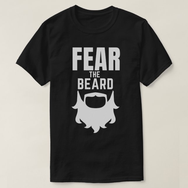 T-shirt Peur à la barbe 35 (Design devant)