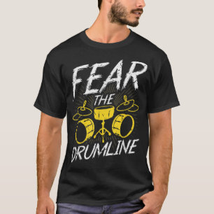 T-shirt Peur Drumline, Marching Band Percussionist1