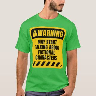 T-shirt Peut commencer à parler de la famille des personna