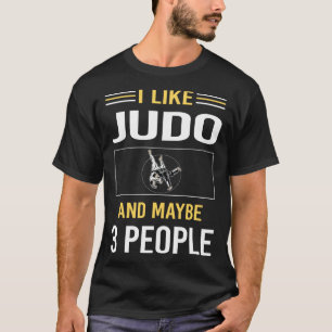 T-shirt Peut-Être 3 Personnes Judo