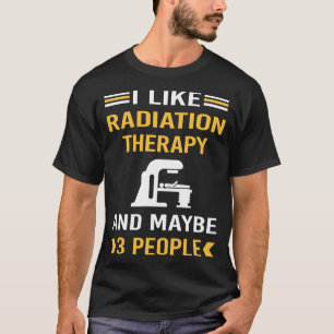 T-shirt Peut-être 3 personnes Radiothérapie Radiothérapie
