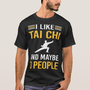 T-shirt Peut-Être 3 Personnes Tai Chi