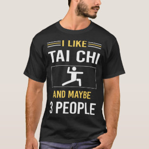 T-shirt Peut-Être 3 Personnes Tai Chi